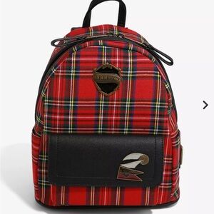 Loungefly Harry Potter Prefect Plaid Mini Backpack